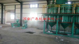 新疆塔城倪總榨油、精煉設(shè)備安裝